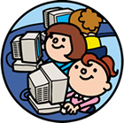 パソコン検定のイラスト